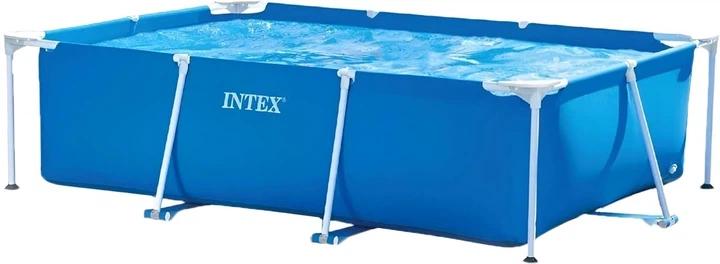 Каркасний басейн MaxPro Intex 28272-10в1 синій прямокутний з ПВХ та сталі на 3834 л з аксесуарами та фільтром 2 006 л/год 300 х 200 х 75 см (9-163-28272-10 MaxPro) - Фото 2 Каркасний басейн MaxPro Intex 28272-10в1 синій прямокутний з ПВХ та сталі на 3834 л з аксесуарами та фільтром 2 006 л/год 300 х 200 х 75 см (9-163-28272-10 MaxPro) - зображення 2
