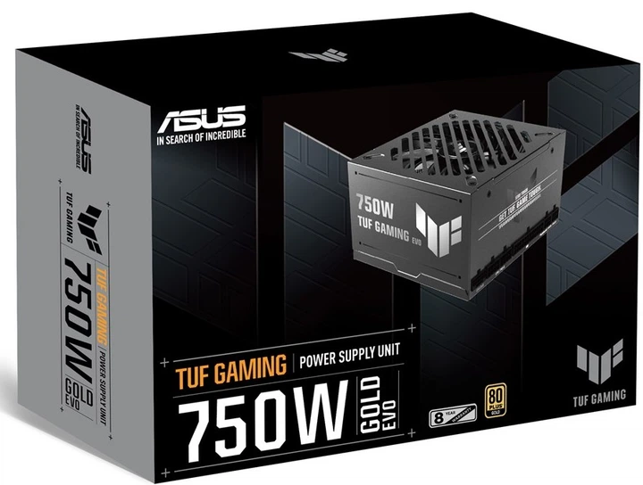 Блок живлення ASUS TUF GAMING 750G EVO чорний (90YE00SB-B0NA00) - зображення 8
