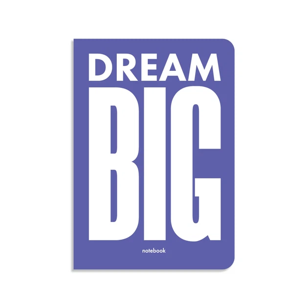 Блокнот ORNER Dream BIG А5 144 листа в клеточку Синий - изображение 8