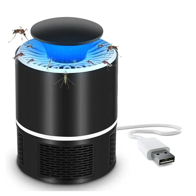 Ловушка лампа от мух комаров Mosquito Killer Lamp уничтожитель насекомых USB - Фото 1 Ловушка лампа от мух комаров Mosquito Killer Lamp уничтожитель насекомых USB - изображение 1
