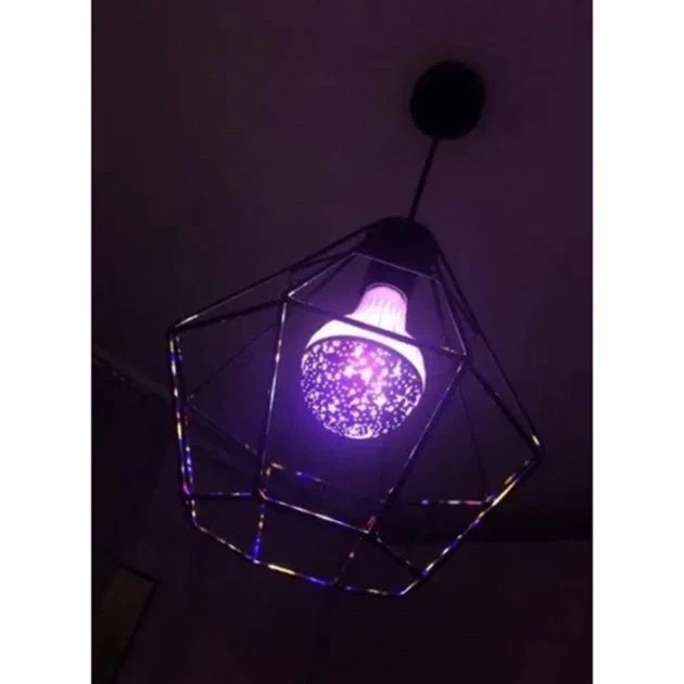 Лампа проектор звёздного неба в патрон Master Bulb601-HX 6Вт, ночник, 3 цвета свечения, 220В - изображение 8