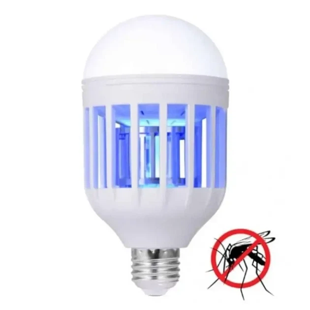 Лампочка отпугиватель от комаров ZappLight AND LY-577, Светодиодная лампа уничтожитель насекомых - Фото 5 Лампочка отпугиватель от комаров ZappLight AND LY-577, Светодиодная лампа уничтожитель насекомых - изображение 5