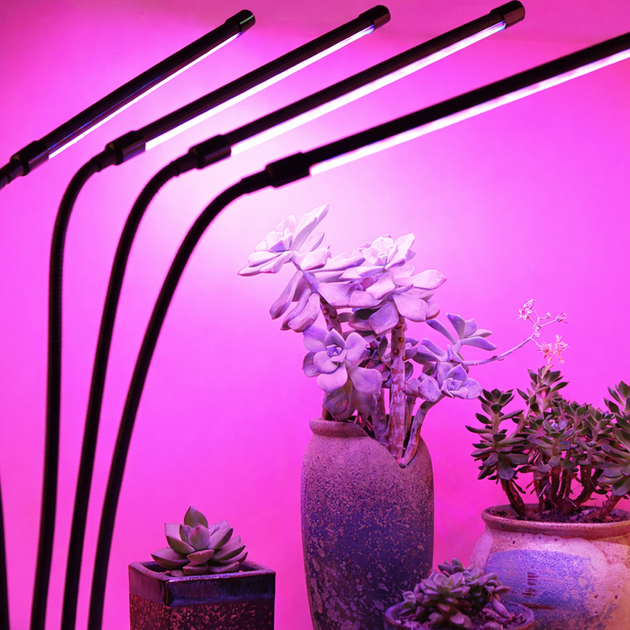 Фітолампа для рослин LED — повний спектр для росту, розсади та кімнатних рослин - зображення 3
