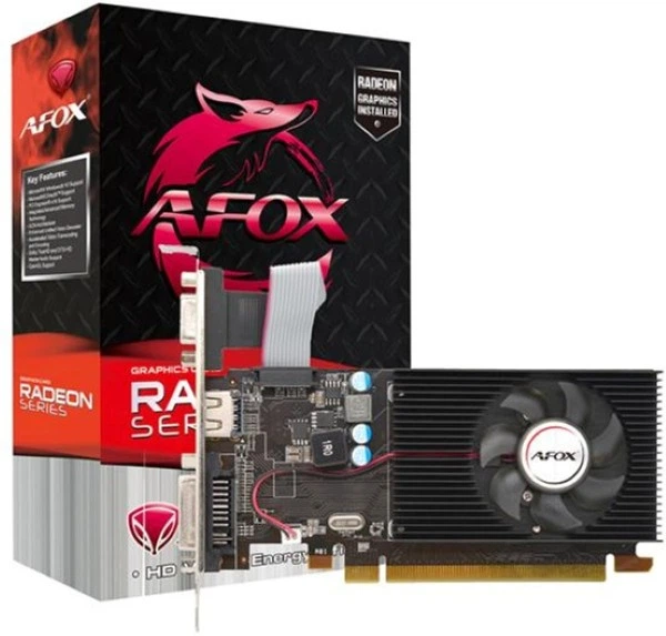 Відеокарта AFOX PCI-Ex Radeon R5 230 2GB GDDR3 (64bit) (625/800) (DVI, VGA, HDMI) (AFR5230-1024D3L5) - зображення 2