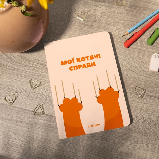 Блокнот в клетку ORNER «Мои кошачьи дела» - Фото 12 Блокнот в клетку ORNER «Мои кошачьи дела» - изображение 12