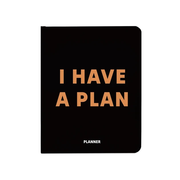 Планер «I HAVE A PLAN» черный - изображение 15