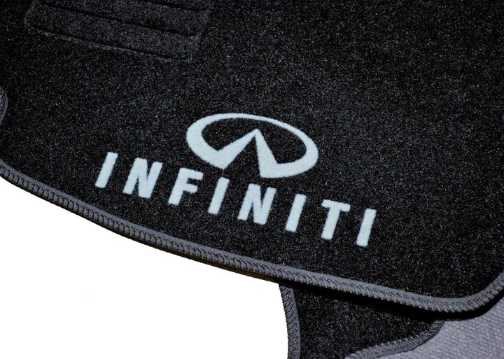 Коврики в салон (ворсовые) Infiniti FX35/45 2003-2008, черные, 3шт, AVTM BLCCR1244 - изображение 4