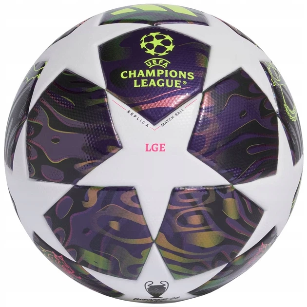 Футбольный мяч Adidas UCL League 2026 Budapest JX9095, размер No4 - изображение 2