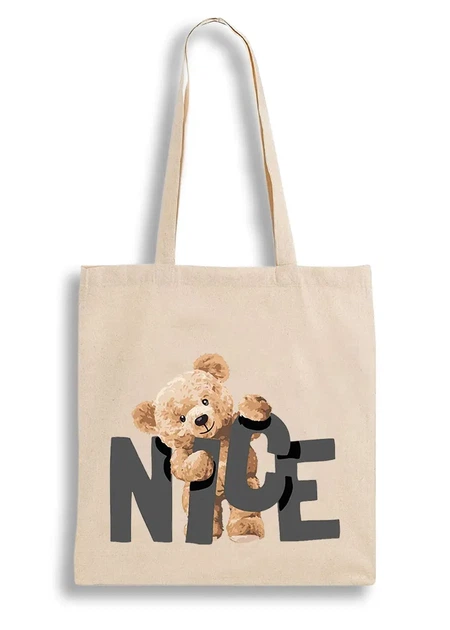 Екошопер Bookopt Nice Teddy Bear бежевий (BK4054) - изображение 3