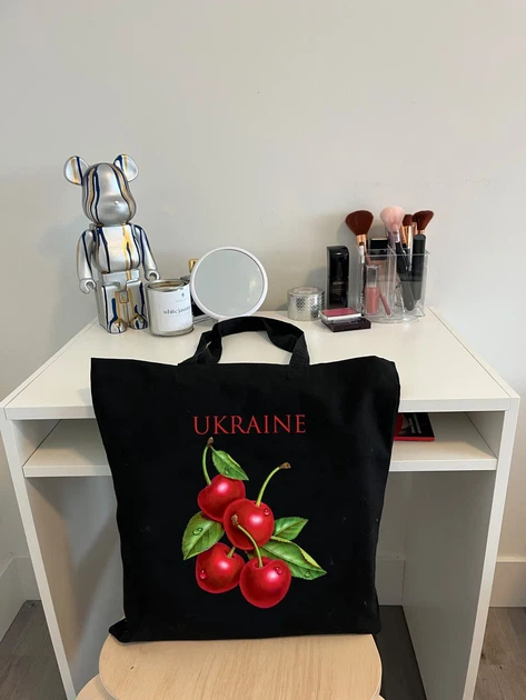Екошопер BookOpt ВК4078 Ukraine Вишенька, Чорний - изображение 5