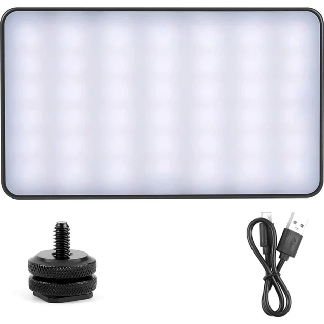 Кишенькова LED лампа для фото Puluz Black (PU658B) - зображення 2
