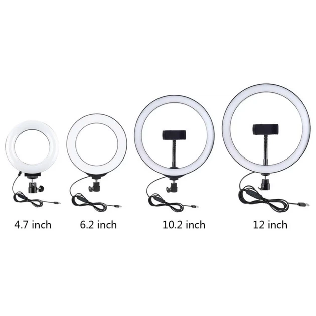 Кольцевая лампа Puluz PU391 LED 26cm (PU391) - изображение 3