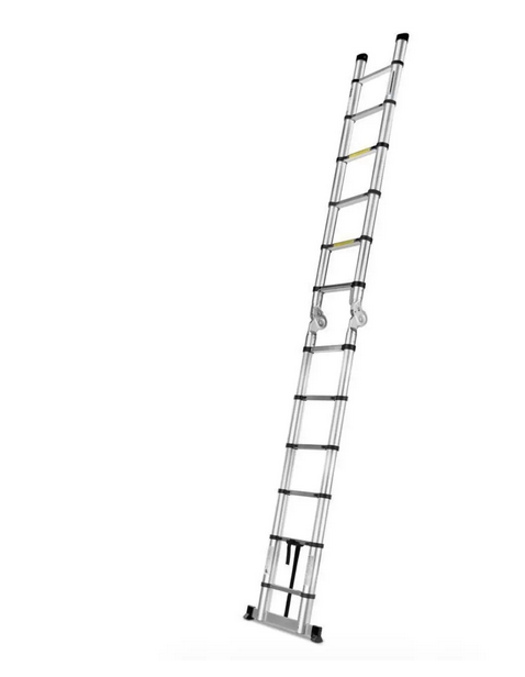 Лестница телескопическая StandHeiz DT160 1.6×1.6 (3.2 м) алюминиевые двусторонние до 180 кг - изображение 3