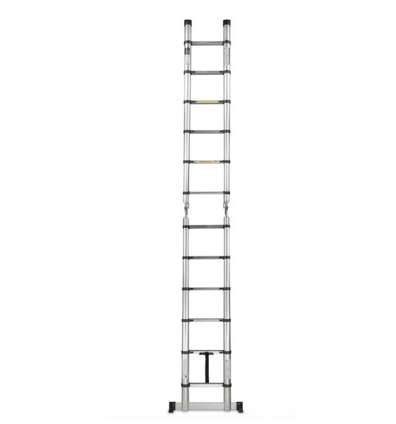 Лестница телескопическая StandHeiz DT160 1.6×1.6 (3.2 м) алюминиевые двусторонние до 180 кг - изображение 5