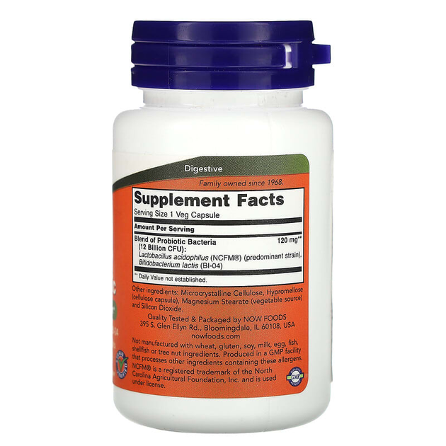 Пробиотики для укрепления органов дыхания NOW Foods "Respiratory Care Probiotic" (60 капсул) - изображение 2