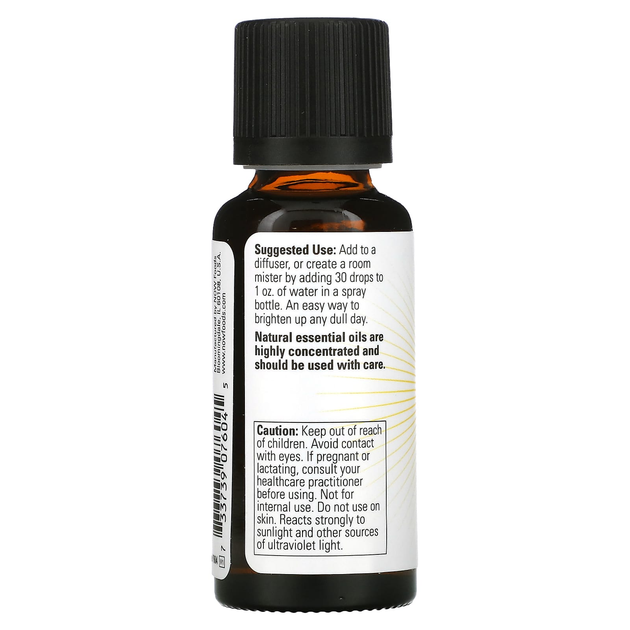 Ефірне масло NOW Foods, Essential Oils "Cheer Up Buttercup" бадьоряча суміш (30 мл) - зображення 3