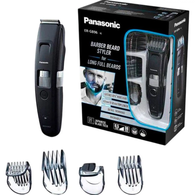 Триммер для бороды и усов Panasonic ER-GB96-K520 [126991] - изображение 17