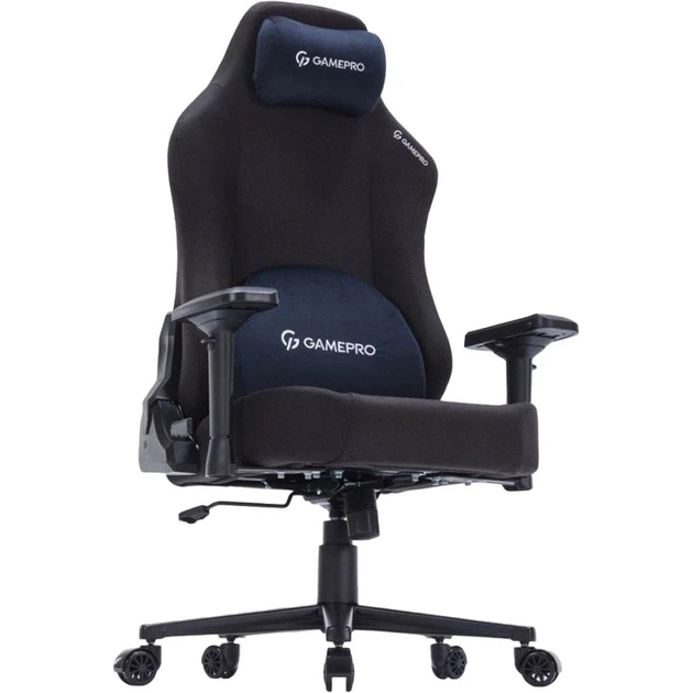 Геймерское кресло GamePro FGC750B Fabric Black [163696] - изображение 10