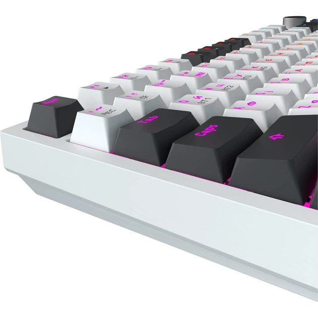 Клавіатура GamePro Asgard Valhalla Pro QLAB Sakura Switch White (MK160-W-D-QS-PRO) [165445] - зображення 5