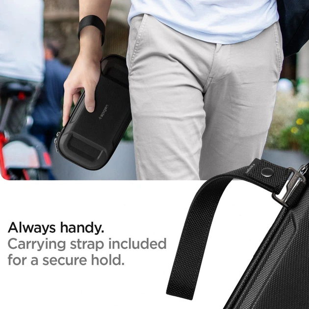 Кейс-чехол Spigen Rugged Armor Pro Pouch для Nintendo Switch OLED Black (AFA04021) [158174] - изображение 16