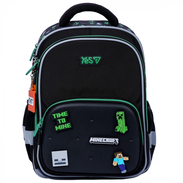 Рюкзак шкільний напівкаркасний Yes S-72M Minecraft Reality 550281 - изображение 2
