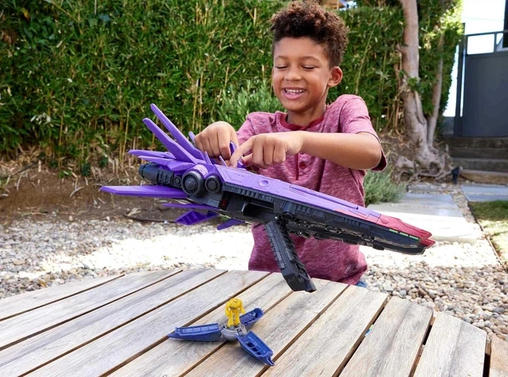 Космічний корабель Mattel Zurg Mothership Lightyear Hyperspeed — 60 см, зі світлом і звуком + фігурка Zyclops - изображение 3