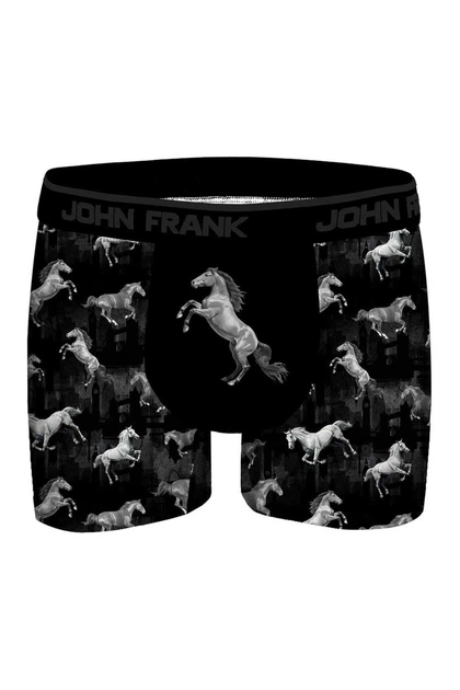 Трусы боксеры John Frank 52(XL) Чёрный (Horse) (147371) - Фото 1 Трусы боксеры John Frank 52(XL) Чёрный (Horse) (147371) - изображение 1