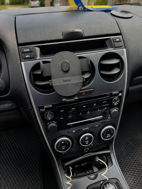 Основа під Тримач телефону для панелі, торпедо Mazda 6 2004-2014 роки - зображення 5