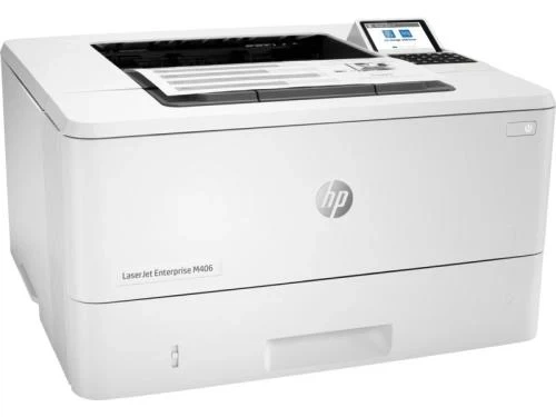 Принтер лазерный ч/б A4 HP LaserJet Enterprise M406dn, Grey (3PZ15A) - Фото 3 Принтер лазерный ч/б A4 HP LaserJet Enterprise M406dn, Grey (3PZ15A) - изображение 3