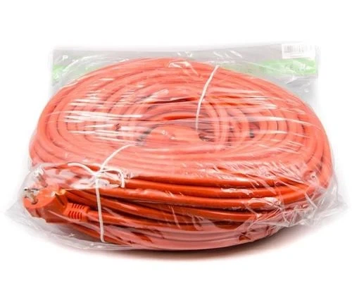 Подовжувач мережевий PowerPlant, 1 розетка, 40 м, Red (PPCA16M40S1L) - зображення 2