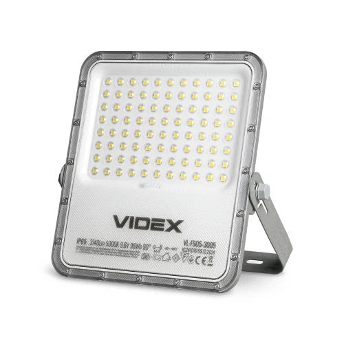 Прожектор LED, Videx, Grey, 96 Вт, 3740 Лм, сонячна панель (VL-FSO5-3005) - зображення 7