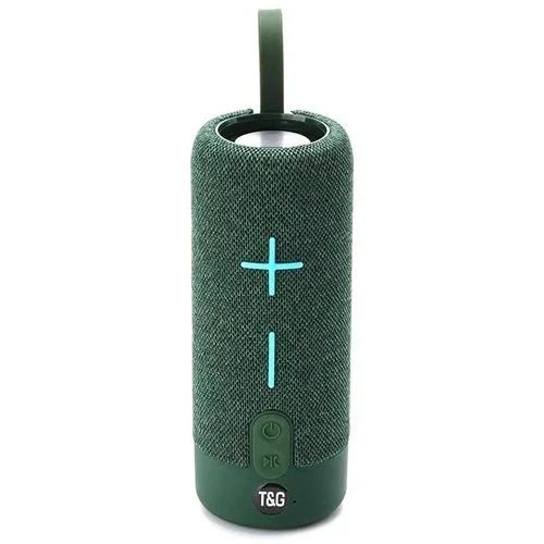 Беспроводная Bluetooth колонка TG619C с FM-радио, USB и TF портативная колонка Зеленая 3746 - изображение 3