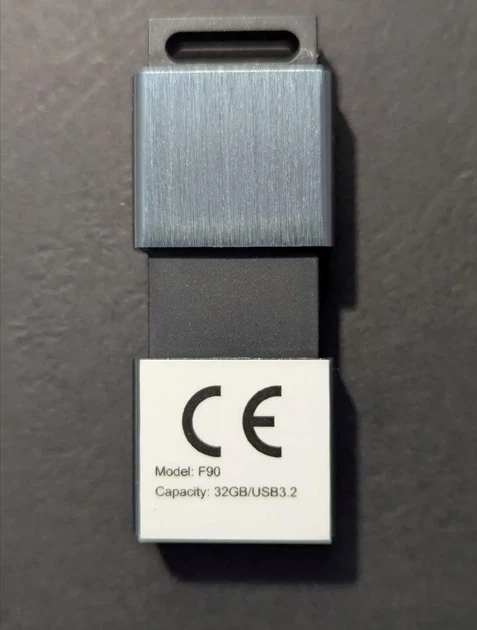 Флеш-накопитель EAGET F90 32GB USB 3.2 - Фото 7 Флеш-накопитель EAGET F90 32GB USB 3.2 - изображение 7