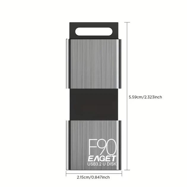 Флеш-накопитель EAGET F90 32GB USB 3.2 - Фото 9 Флеш-накопитель EAGET F90 32GB USB 3.2 - изображение 9
