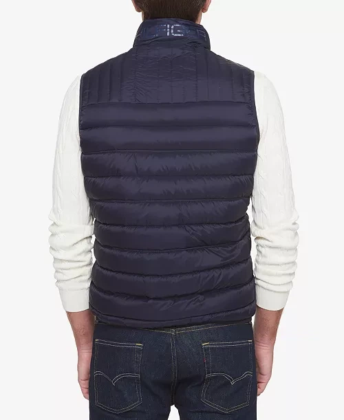 Мужской жилет Tommy Hilfiger Нейлон Luxury Quilt Old Money Premium Look XXL темно-синий - Фото 3 Мужской жилет Tommy Hilfiger Нейлон Luxury Quilt Old Money Premium Look XXL темно-синий - изображение 3