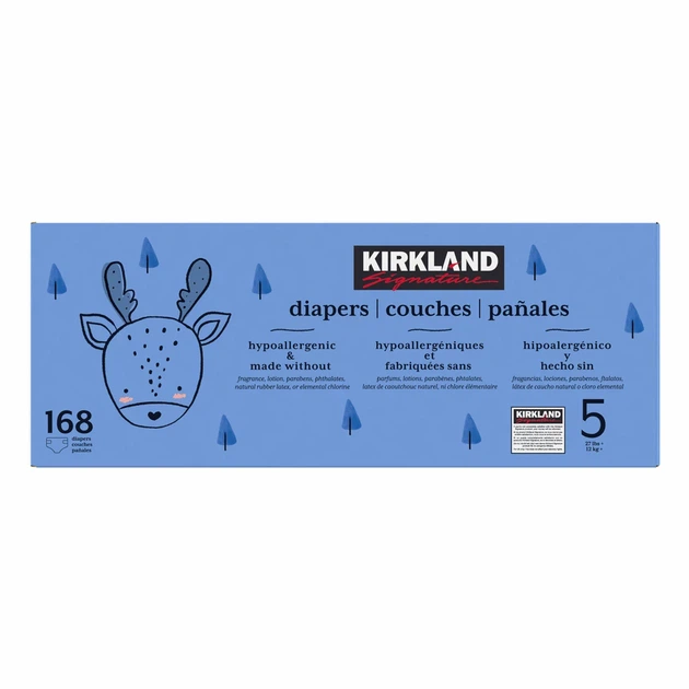 Підгузки Kirkland- 5розмір (168шт) - изображение 3