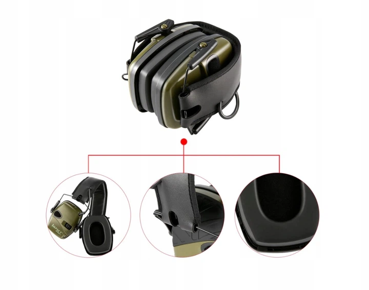 Навушники Honeywell Howard Leight Impact Sport Black чорні - изображение 7