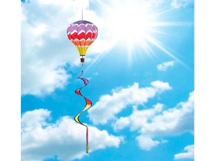 Садовий підвісний вітряк Livarno Home Повітряна куля 155 см декоративний - Фото 4 Садовий підвісний вітряк Livarno Home Повітряна куля 155 см декоративний - зображення 4