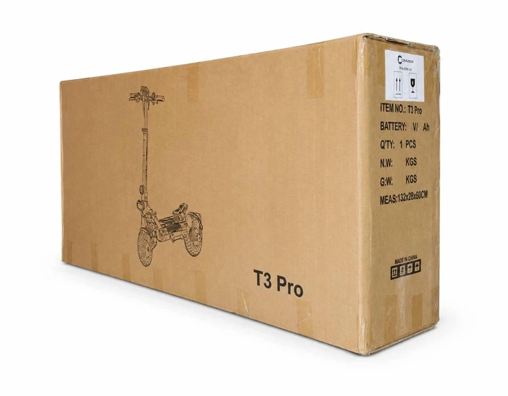 Електросамокат Ruitoo T3PRO повнопривідний (2800W x2 60V 30Ah) Білий - Фото 15 Електросамокат Ruitoo T3PRO повнопривідний (2800W x2 60V 30Ah) Білий - зображення 15