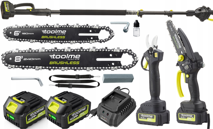 Аккумуляторная пила секатор TM301 Toolme - изображение 5