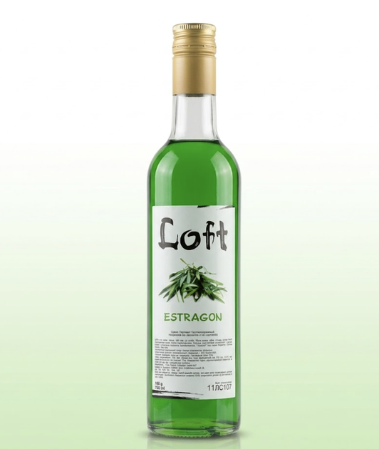 Сироп Тархун Loft 0,7 л для напитков и коктейлей - Фото 1 Сироп Тархун Loft 0,7 л для напитков и коктейлей - изображение 1