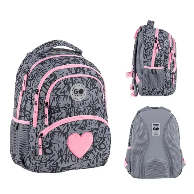 Рюкзак школьный GoPack Education Fluffy Heart GO26-175M-4 - изображение 3