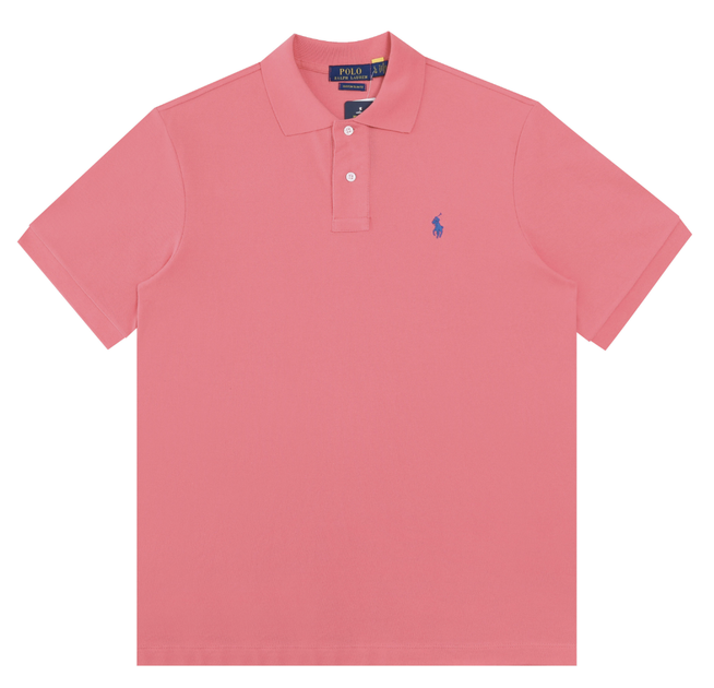 Мужская футболка поло Ralph Lauren Classic Fit Mesh Polo Shirt коралловая, размер XL (RL13002.10XL) - Фото 4 Мужская футболка поло Ralph Lauren Classic Fit Mesh Polo Shirt коралловая, размер XL (RL13002.10XL) - изображение 4