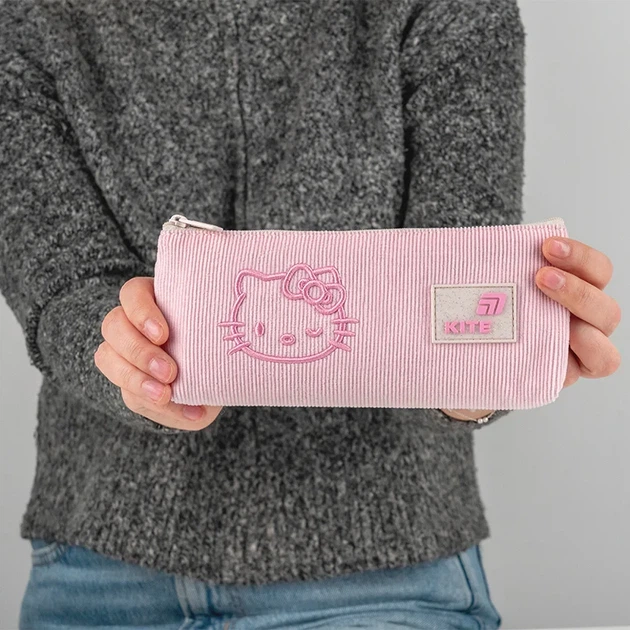 Пенал Kite Hello Kitty HK26-680-2 для девочки - Фото 6 Пенал Kite Hello Kitty HK26-680-2 для девочки - изображение 6
