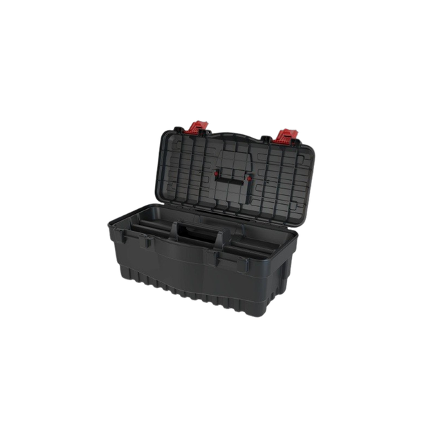 Ящик для інструментів QBRICK REGULAR FORMULA 600 BASIC BLACK (547x276x229м) (5901238262138) - Фото 2 Ящик для інструментів QBRICK REGULAR FORMULA 600 BASIC BLACK (547x276x229м) (5901238262138) - зображення 2