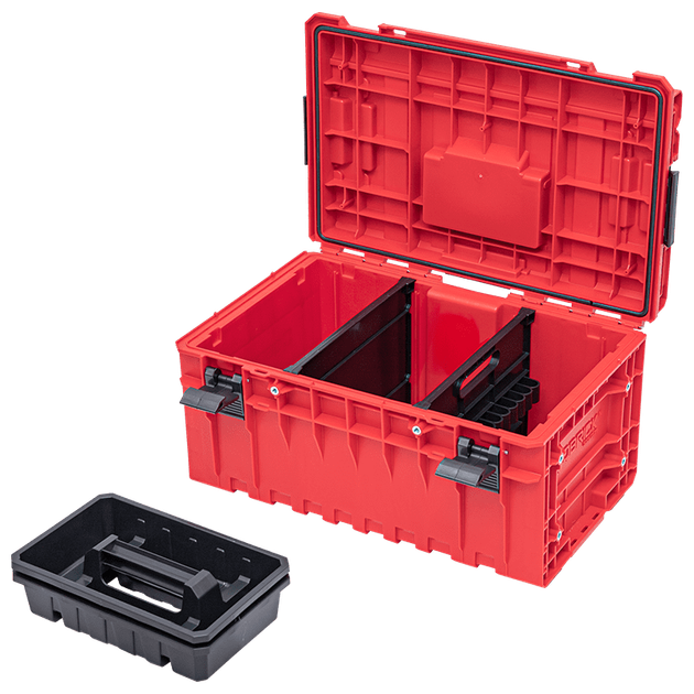 Органайзер для инструментов QBRICK SYSTEM ONE 350 Vario Red - Фото 3 Органайзер для инструментов QBRICK SYSTEM ONE 350 Vario Red - изображение 3