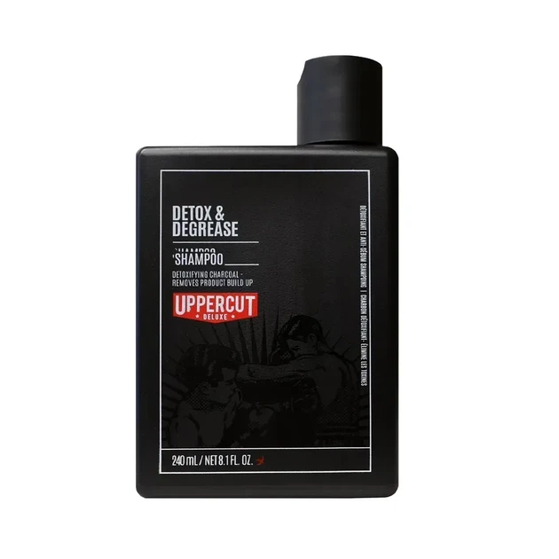 Шампунь глибокого очищення Uppercut Deluxe Detox and Degrease Shampoo 240 мл для жирного волосся, детоксу шкіри голови - зображення 6
