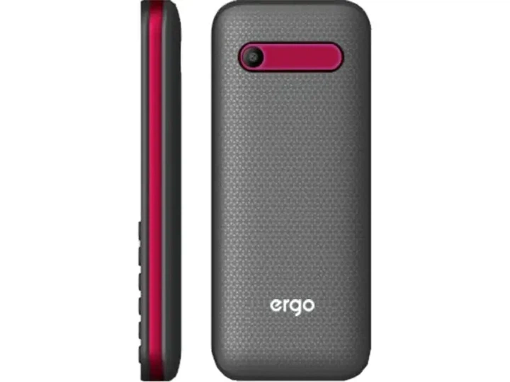 Мобільний телефон Ergo E241 Dual Sim Red - изображение 3