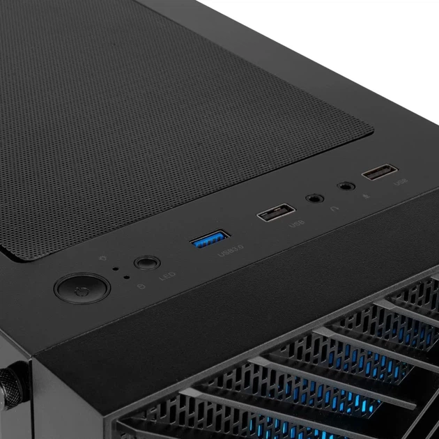 Корпус для ПК NOX Infinity Epsilon / ARGB / Без БП / Черный (101957611) - изображение 3