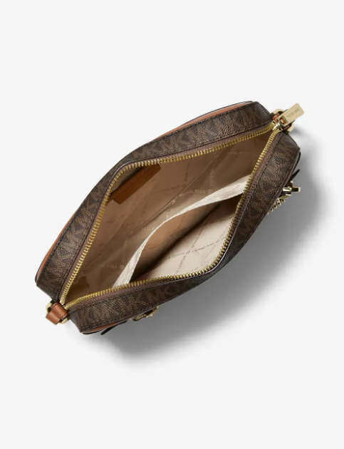Сумка кросбоді MICHAEL KORS Jet Set Large Logo Crossbody Bag 35S1GTTC9B brown коричнева - зображення 2